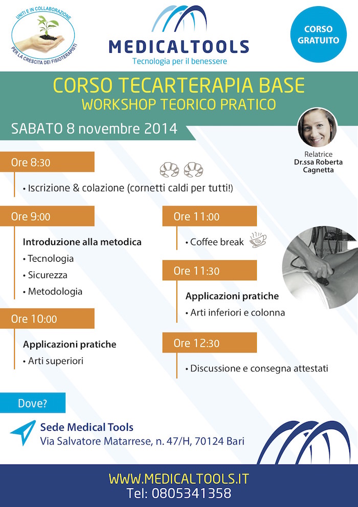 corso-tecarterapia-base-workshop-teorico-pratico-bari-8-novembre-2014-gratuito